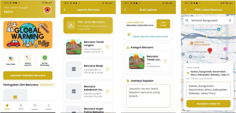 SIPATAN (Sistem Informasi Pelayanan Tanggap Bencana)